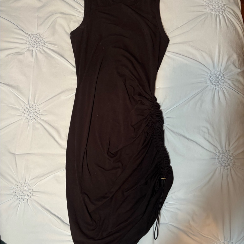 Michael Kors Black Asymmetrical Dress